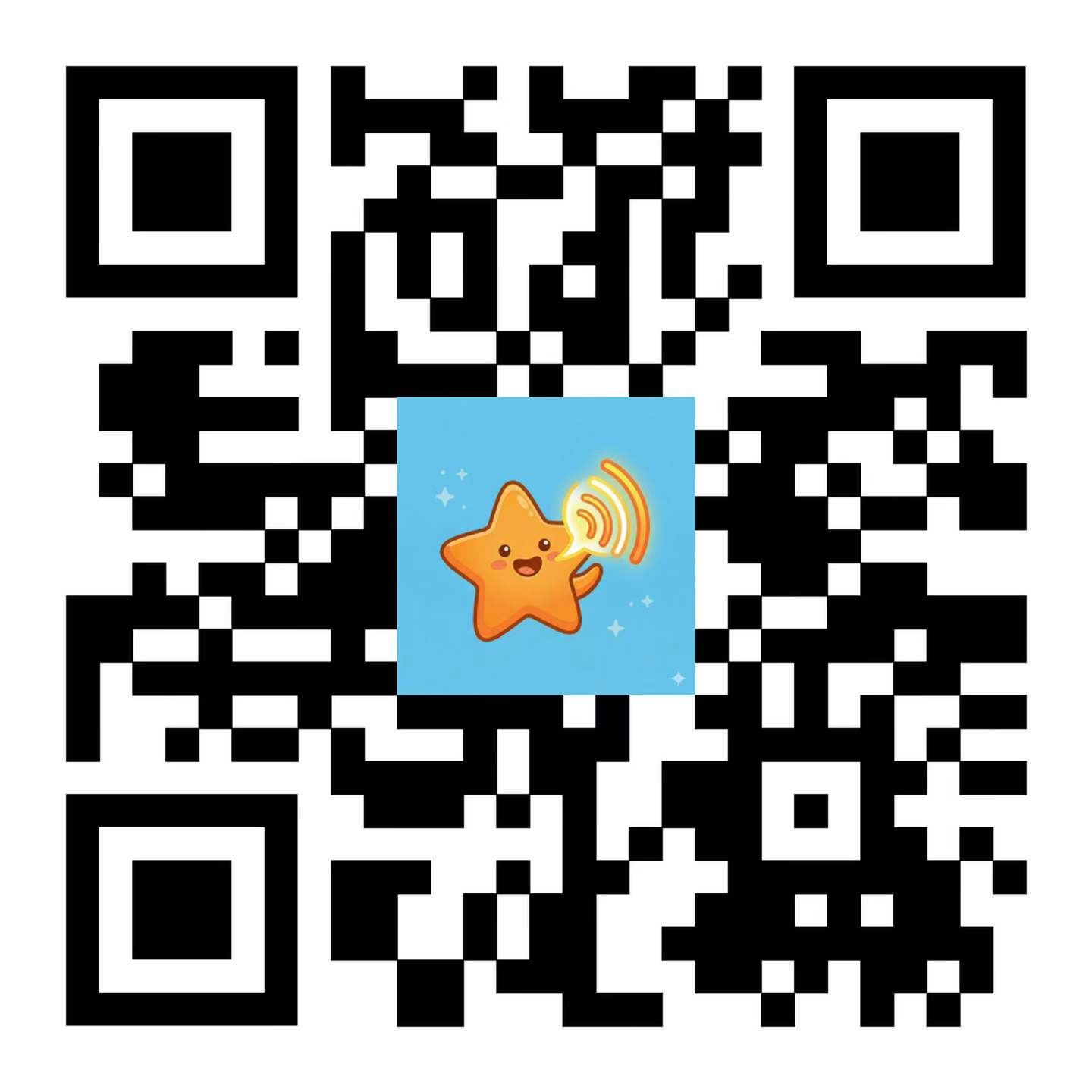 QR code to join the VoxStar TestFlight beta